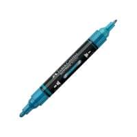 Faber-Castell Акрилен маркер Multimark, № 292, син металик - 1