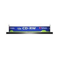 CD-R VerbatimW, презаписваем, 700 MB, 12x, с покритие против... - 2