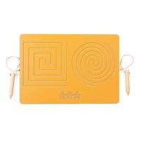 Nowa Szkola Дъска за графомоторни упражнения, за 2 ръце, кръг и квадрат,... - 1