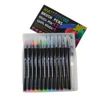 Foska Маркер-четка Brush, 12 цвята - 1