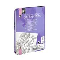 Craft ID Книжка за оцветяване - Хамелеон, 50 листа, лилава - 2