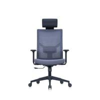 Ергономичен стол RFG Snow Black HB, дамаска и меш, Multi-function... - 1