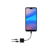 Адаптер TNB, 4 порта, USB Type-C към 3.5 mm жак, черен - 2