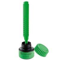 Faber-Castell Мастилница за текст маркер, 25 ml, зелена - 2