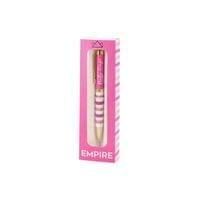 Химикалка Empire Gal, автоматична, 1.0 mm, в кутия, асорти - 2