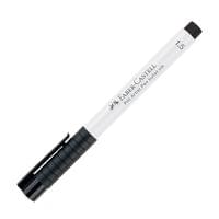 Faber-Castell Маркер Pitt Artist Pen, объл, 1.5 mm, бял - 2 Faber-Castell Маркер Pitt Artist Pen, объл, 1.5 mm, бял - 2