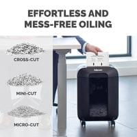 Листове за шредер Fellowes 4025601, намаслени, 10 броя - 5