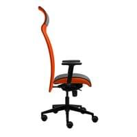 Ергономичен стол Tronhill Solium Executive, дамаска и меш, Synchronous... - 2