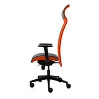 Ергономичен стол Tronhill Solium Executive, дамаска и меш, Synchronous... - 7