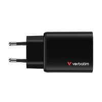 Адаптер Verbatim Essentials Gang, 2хUSB Type-C, 1xUSB Type-A, 60 W - 2 Адаптер Verbatim Essentials Gang, 2хUSB Type-C, 1xUSB Type-A, 60 W - 2
