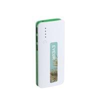 Cool Мобилна батерия Kaprin, с 3 USB порта, 10 000 mAh, бяло и зелено - 2