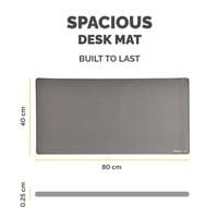 Подложка за бюро Fellowes Breyta, 80 х 40 cm, сива - 2 Подложка за бюро Fellowes Breyta, 80 х 40 cm, сива - 2