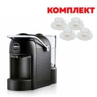 Lavazza Кафе машина A Modo Mio Jolie, черна, в комплект с... - 1