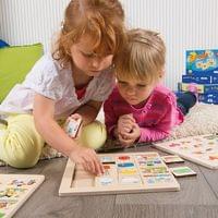 Beleduc Пъзел Сезони, за сортиране, дървен - 3