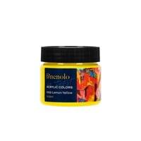 Deli Акрилна боя Finenolo, в бурканче, 100 ml, лимоненожълта - 1