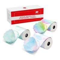 Phomemo Етикети XP-M18-CA, за термопринтер, на ролка, асорти, 5 х 5 cm,... - 1