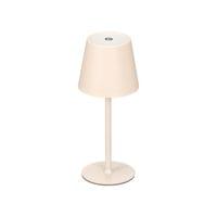 Настолна лампа Giftdecor, LED, метална, USB, бежова - 1 Настолна лампа Giftdecor, LED, метална, USB, бежова - 1