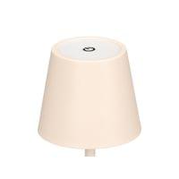 Настолна лампа Giftdecor, LED, метална, USB, бежова - 2 Настолна лампа Giftdecor, LED, метална, USB, бежова - 2
