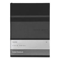 Hugo Boss Тефтер Essential Gear Matrix, на точки, A5, черен - 2