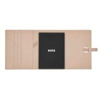 Hugo Boss Конферентна папка Double B, A5, розово-златиста - 2