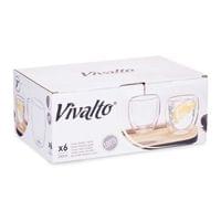 Чаша за вода Vivalto, боросиликатно стъкло, 245 ml, 6 броя - 2 Чаша за вода Vivalto, боросиликатно стъкло, 245 ml, 6 броя - 2
