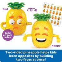 Learning Resources Играчка Ананас, емоции, голям комплект - 2