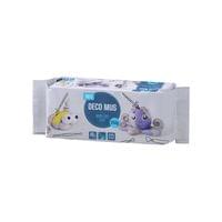 Глина за моделиране Sazio Deco Mus, 250 g, бяла - 1