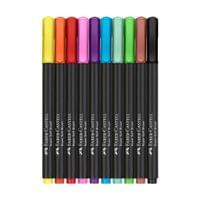 Faber-Castell Маркер-четка Black Edition, 10 цвята - 3