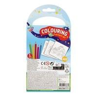 Moxy Книжка за оцветяване и дейности, с 5 молива, за момчета - 2