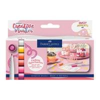 Faber-Castell Маркер Sweet Moments, объл, 1.5 mm, 6 цвята - 1