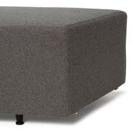 Табуретка RFG Zara, дамаска, 1390-870 х 670 х 410 mm, сива - 2