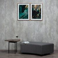 Табуретка RFG Zara, дамаска, 1390-870 х 670 х 410 mm, сива - 2