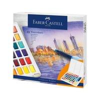 Faber-Castell Акварелни бои, в кутия - палитра, 48 цвята - 2