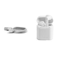 Hi!dea Слушалки Kandel, безжични, с Bluetooth, бели - 2