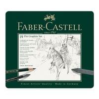 Faber-Castell Комплект моливи Pitt Graphite, 19 броя в... - 1 Faber-Castell Комплект моливи Pitt Graphite, 19 броя в... - 1