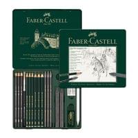 Faber-Castell Комплект моливи Pitt Graphite, 19 броя в... - 2 Faber-Castell Комплект моливи Pitt Graphite, 19 броя в... - 2