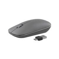 Мишка TNB iClick, Bluetooth, 3 бутона, 1600 dpi, USB, сива - 1 Мишка TNB iClick, Bluetooth, 3 бутона, 1600 dpi, USB, сива - 1