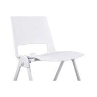 Посетителски стол RFG Sweet White, полипропилен, до 120 kg, бял, 4 броя... - 7