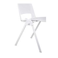 Посетителски стол RFG Sweet White, полипропилен, до 120 kg, бял, 4 броя... - 9