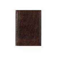 Календар-бележник Мадера, с дати, A5, кожена подвързия,... - 1