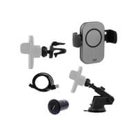Стойка за зареждане TNB Premium, моторизирана, безжична, 15 W, черна, 7&amp;#039;&amp;#039; - 5