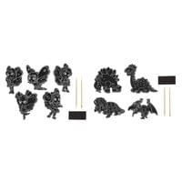 Moxy Магнити за издраскване, 10 броя, асорти, опаковка 48 - 2