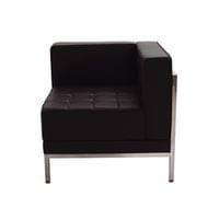 Ъглов модул RFG Neo, ляв, екокожа, 720 х 720 х 700 mm, черен - 1