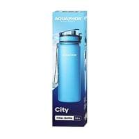 Aquaphor Бутилка City, филтрираща, тританова, 500 ml, синя - 2