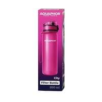 Aquaphor Бутилка City, филтрираща, тританова, 500 ml, розова - 2