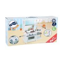 Small Foot Кухня за игра, дървена, 45 х 22 х 42 cm - 3 Small Foot Кухня за игра, дървена, 45 х 22 х 42 cm - 3