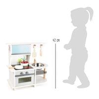 Small Foot Кухня за игра, дървена, 45 х 22 х 42 cm - 4 Small Foot Кухня за игра, дървена, 45 х 22 х 42 cm - 4