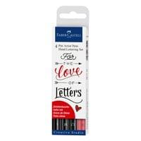 Faber-Castell Маркер Pitt Artist, Creative Studio, 4 броя - 1