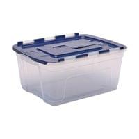 Fellowes Кутия за съхранение, с панти и капак, 55 L - 2