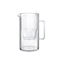 Филтрираща кана Aquaphor Glass, стъклена, 2.5 L, бяла - 1